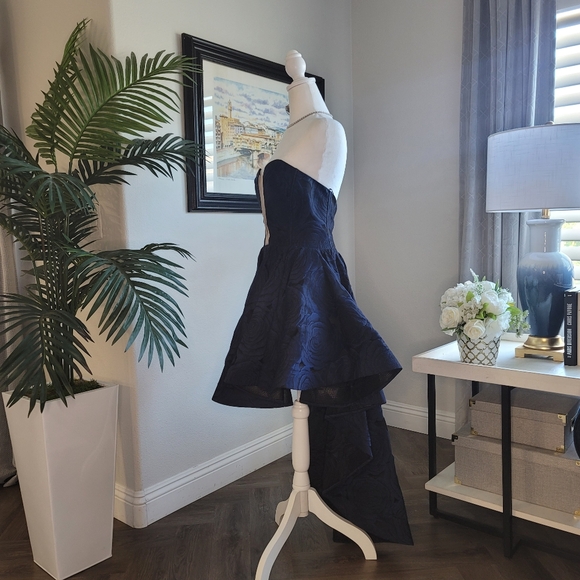 Illusion High-Low Dress - Picture 2 of 8